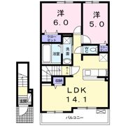 パレンティーアⅠの間取り画像