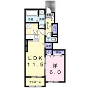 パレンティーアⅡの間取り画像