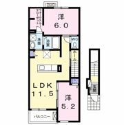 プラシードⅤの間取り画像