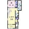 グランデ フィオーレ 木園 Bの間取り画像