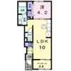 グランデ フィオーレ 木園 Bの間取り画像