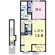 グランデ フィオーレ 木園 Bの間取り画像