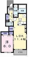 メゾン・ラピュタⅢの間取り画像