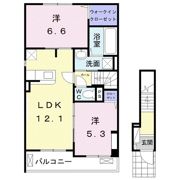 カーサ ミニョンBの間取り画像