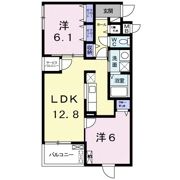 ミ・カーサⅡの間取り画像