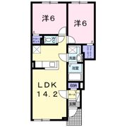 ビリーブグットⅥの間取り画像