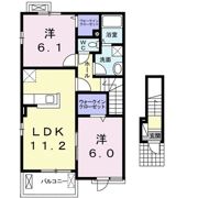 フォレスタⅢの間取り画像