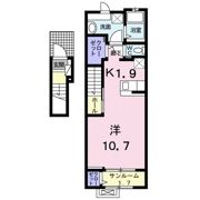 ケアンズAの間取り画像