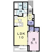 ケアンズBの間取り画像