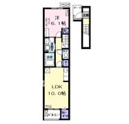 グランツコートKK Ⅰの間取り画像