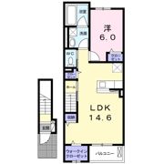 ティック リジェ翔Ⅲの間取り画像