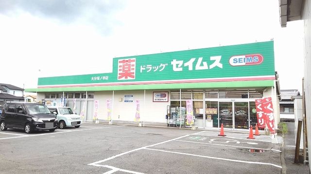 近くのドラッグストア　セイムスまで800m（徒歩10分）