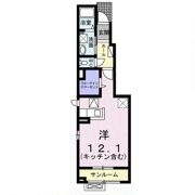 フルリールの間取り画像