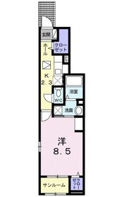 プランドールⅠの間取り画像