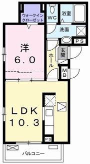 グランコートの間取り画像