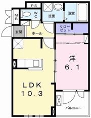 グランコートの間取り画像