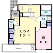 アルファコートの間取り画像