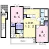 アルファコートの間取り画像