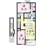 カサブランカの間取り画像