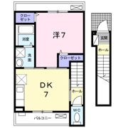 シェノン Rの間取り画像