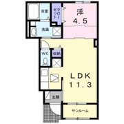 メゾンラフレシールの間取り画像