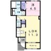 メゾンラフレシールの間取り画像
