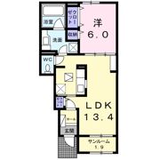 トレントットⅡの間取り画像