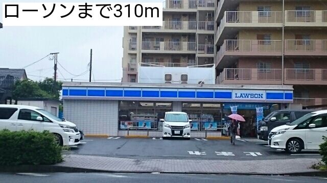 近くのローソンまで310m(徒歩4分)