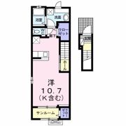 エスポワールK．S．Ⅱの間取り画像