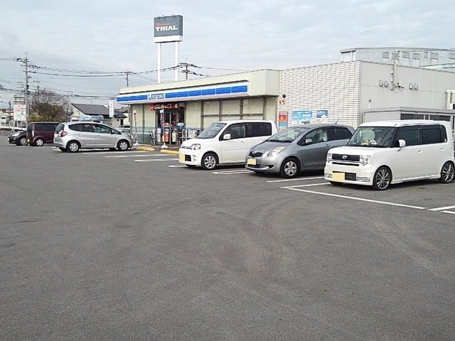 近くのローソン筑後下北島店まで480m（徒歩6分）