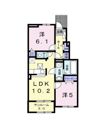 プリュレの間取り画像