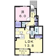 ロイヤルハイツB棟の間取り画像