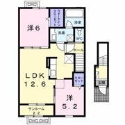 グロリオーサ Aの間取り画像