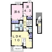 Maison 青空の間取り画像