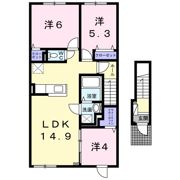 アポロの間取り画像