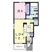 エルシャトー吉備Ⅶの間取り画像