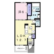 エルシャトー吉備Ⅶの間取り画像