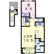 ボヌールメゾンⅦの間取り画像