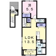 ボヌールメゾンⅦの間取り画像