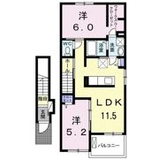 ローレンシアⅠの間取り画像