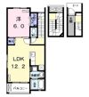 WEST COURT 20の間取り画像