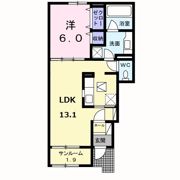 レジデンス楡の木Ⅲの間取り画像