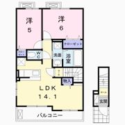 グリシーヌの間取り画像
