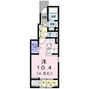 グリシーヌ Ⅰの間取り画像