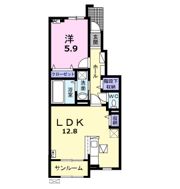 コンフォート856 Ⅰの間取り画像