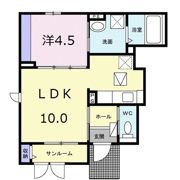 リバーサイドパークの間取り画像