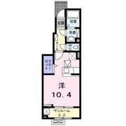 ハーモニーⅠの間取り画像