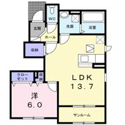 マジェスティックの間取り画像
