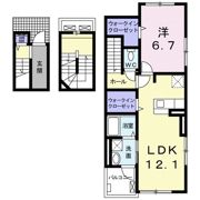 オークフォレスト明和Ⅱの間取り画像