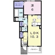 ルーチェ ソラーレBの間取り画像